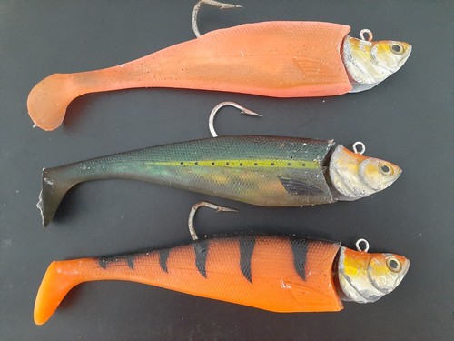 Gummifische norwegen set - gummifische,