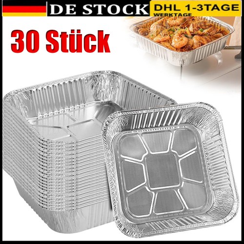 Aluschalen grill