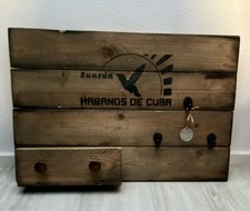 Schlüsselbrett aus Holz mit Ablage  - DIY