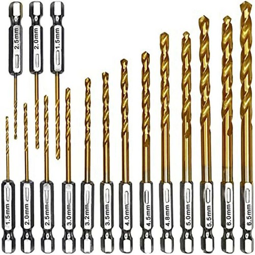 Pcs diy bit bohrer set - -,