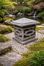 Asiatische laterne gehweg - asiatische,
