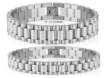Herren Armband Panzerarmband Edelstahl Panzerkette Männer