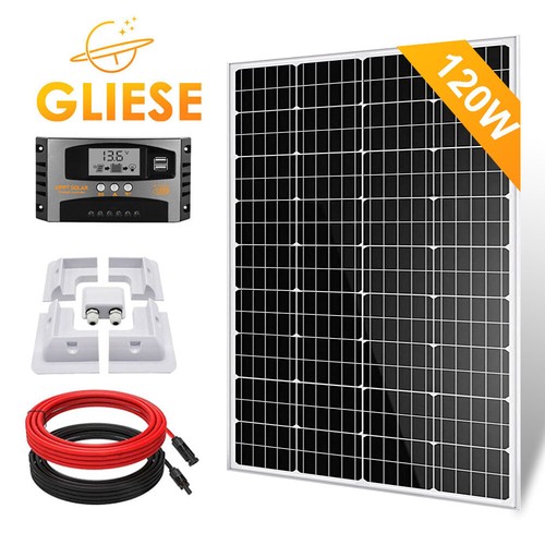 120w wohnwagen set solaranlage - 120w,