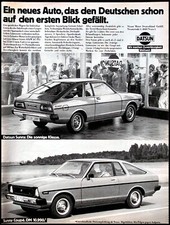 Datsun Sunny Coupe,  originale Werbung aus 1978