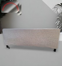 Trennwand Sichtschutz Akustikwand Trennelement grau 120 cm Büromöbel Büro tw0059