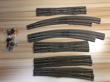 Roco Line mit Bettung Weichen Konvolut 2x 52569 52591 42549 2x 42583 