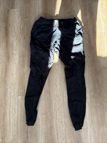 Herren hose cargo schwarz - herren,
