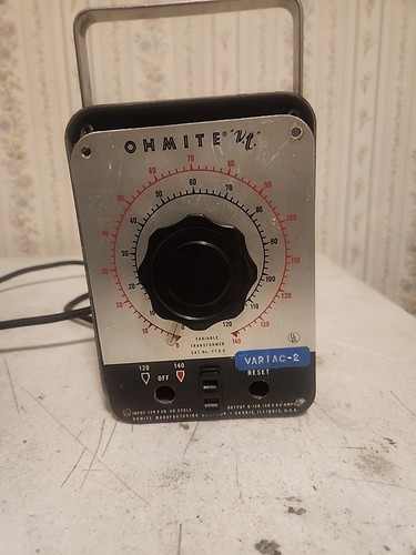 Ohmite variac variable - ohmite,