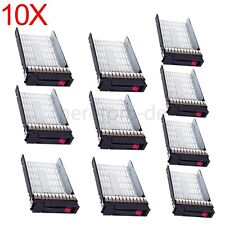 10x Für HP ProLiant DL120 DL140 DL160 G7/G2/G5 3,5" SAS/SATA Tray Caddy 373211