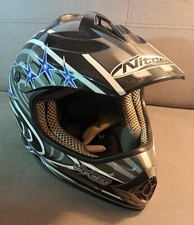 Nitro MX417 Motorradhelm, GR M, Cross, Quad, Roller mit Sonnenschutz