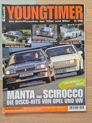 Youngtimer 2006 opel manta - youngtimer,