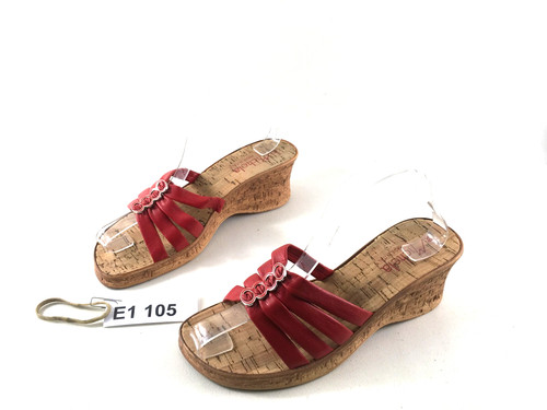 Tolle kork wedge sandalen - kork,