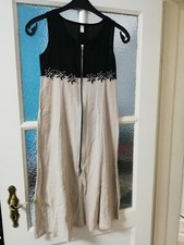 Mädchen Leinen Kleid Gr. 134/140 Neuwertig Trachten Hochzeit Geburtstag NP 49,99