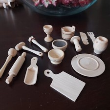 Miniaturen Set 14x Holz Back-