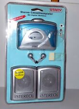 Walkman OTANY WM1609/SB3 Kassetten Abspielgerät Stereo Cassettenspieler in OVP