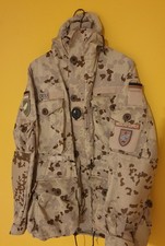 SMOG KSK EGB DSO DSK Fernspäher SOF 3 FTD Wüstentarn Bundeswehr Jacke FJ