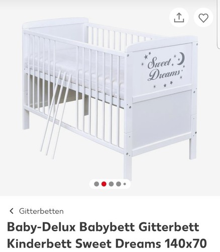Kinderbett sweat dreams weiß - sweat,