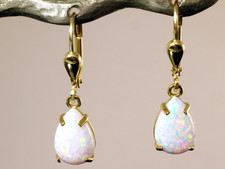 585 Gold  Ohrringe mit Tropfen