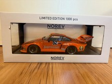 Modellauto Porsche 935 Jägermeister, DRM 1977 Zolder, Schurti, 1:18, Norev