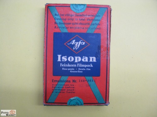 Agfa isopan feinkorn - agfa, filmpack
