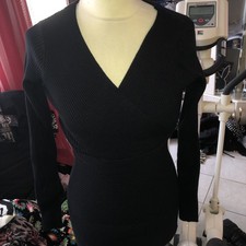 Damen Minikleid Strickkleid
