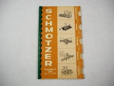 Original Preisliste Schmotzer