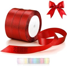 Geschenkband Rot Satinband