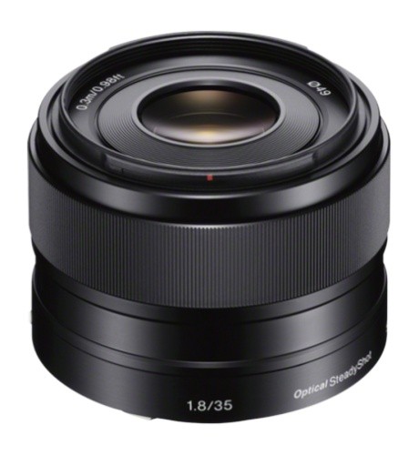 Sony sel 35mm 8 - 35mm, f/1,8