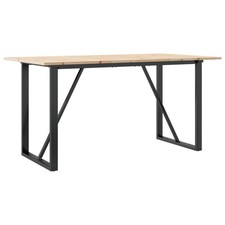 Esstisch gestell 140x80x75 - esstisch, o-gestell