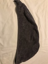 Frottee Turban Grau Baumwolle TCM Bade Mode Duschen Haar Handtuch Schwimmen 