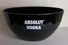 Absolut Vodka Kühler, Flaschenkühler, Eiskühler, Eisbox, Bar, PVC, schwarz Neu