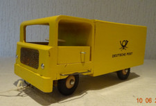 Original DDR Holz LKW Postauto für Bastler Dachbodenfund K25