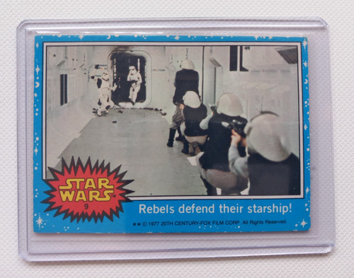 Star wars 1977 - topps, karte