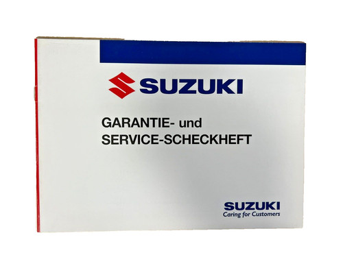 Original suzuki garantieheft - suzuki,