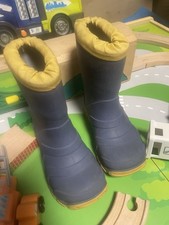 Gummistiefel Grau Gelb Gr 23