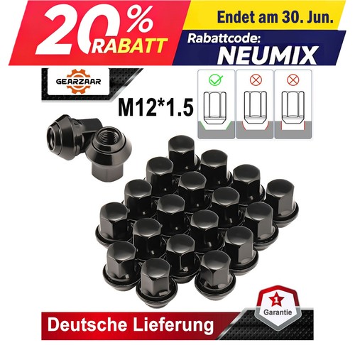 Radmuttern kegelbund m12x1 - kegelbund, m12x1,5