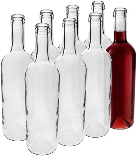 Weinflasche 750 glasflasche - weinflasche, ml