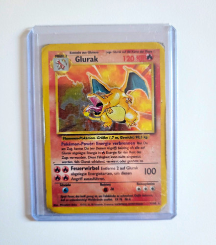 Pokémon tcg glurak unlimited - pokémon,
