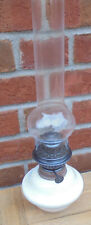 Petroleumlampe Opalglastank Matadorbrenner 20```,  passender Zylinder, unbenutzt