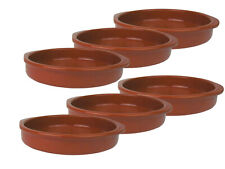 6er Set - Mediterrane Tapasschalen - aus Ton, pflegeleicht, verschiedene Größen