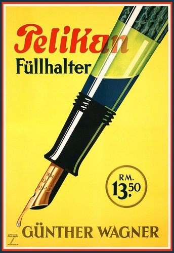 Tuschefeder werbung 30er jahre - werbung,