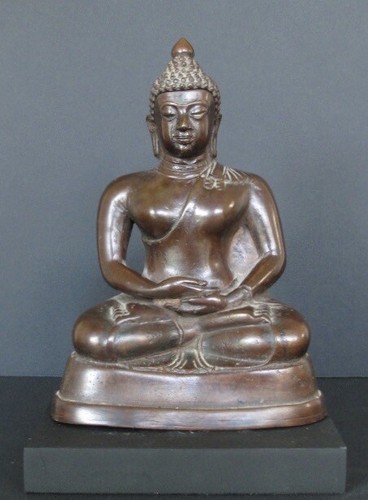 Buddha aus bronze - bronze,, thailand