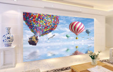 3D Heißluftballon Himmel 46