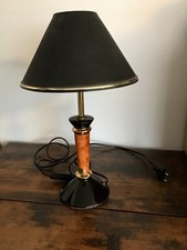 PAN Tischleuchte 70er Jahre Vintage W.Goebel Porzellanfabrik, Gold 22 Karat