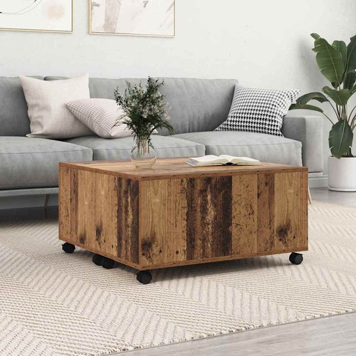 Vidaxl couchtisch altholz x - 75,