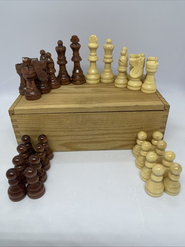 Schachfiguren holz - schachfiguren,