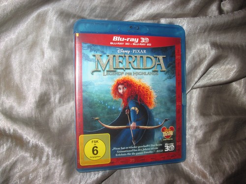 Merida blu ray - 3d, blu-ray