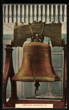 Philadelphia, PA., Liberty Bell, Ansichtskarte 1912 