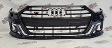Original Audi S8 4N Stoßstange Stoßfänger vorne Front Bumper Blau