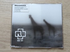 RAMMSTEIN Keine Lust UK 3-track Single CD 2005 rare w/ sticker